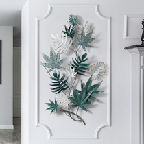 Porch wall hanging Nordic living room background wall decoration pendant creative iron wall decoration three-dimensional wall decoration