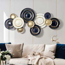 Nordic wall hanging studio decoration living room background wall three-dimensional iron wall decoration creative wall decoration pendant