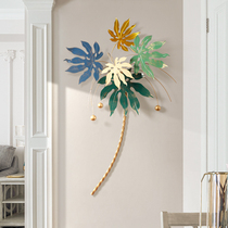 Nordic three-dimensional decoration wall wall hanging iron tropical plant wall decoration creative hotel porch restaurant wall decoration