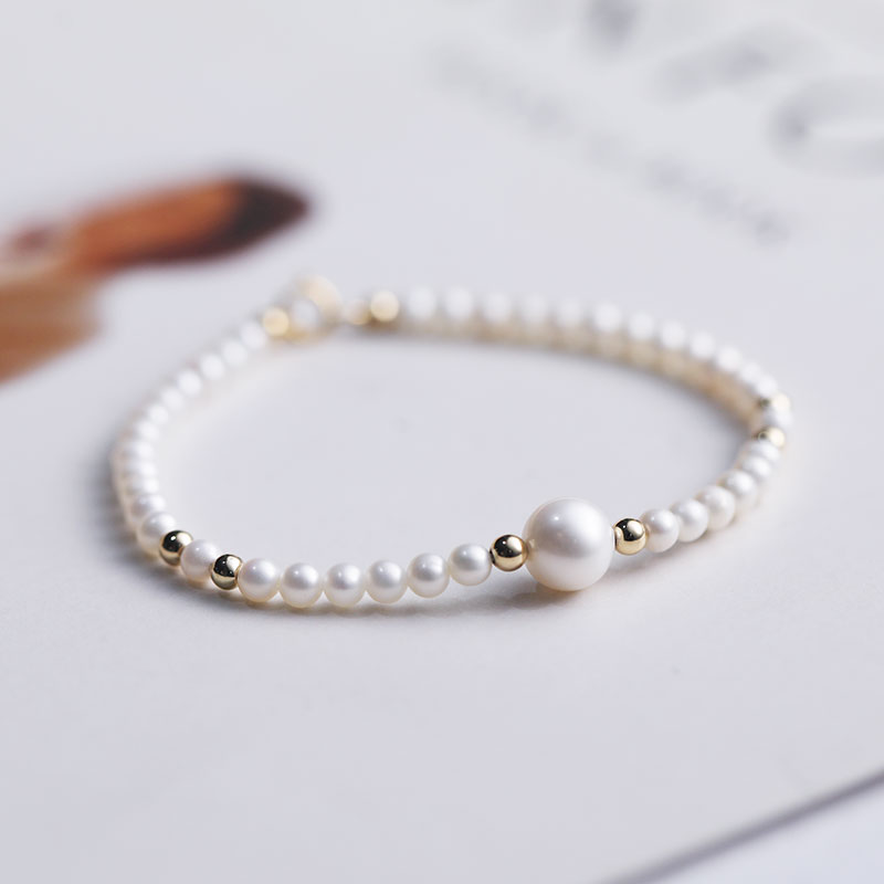 Freshwater Pearl hand Zhengyuan quality temperament Joker hand hand gift to girlfriend wife