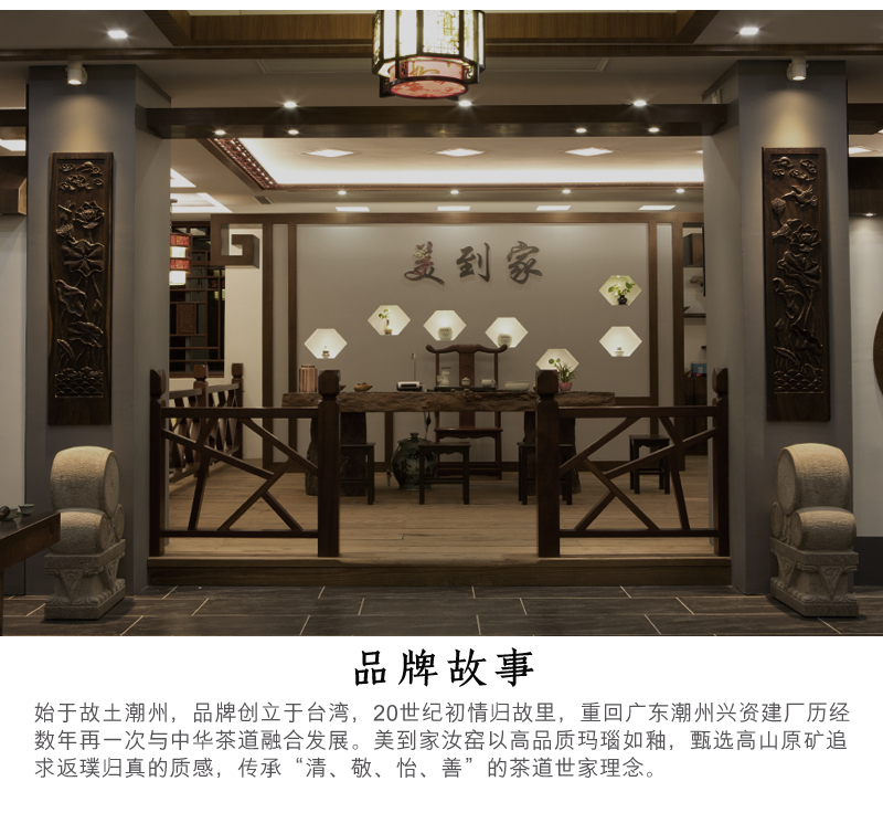 Beautiful home your up kung fu tea set the whole contracted household ceramics Chinese style restoring ancient ways the teapot teacup gift boxes