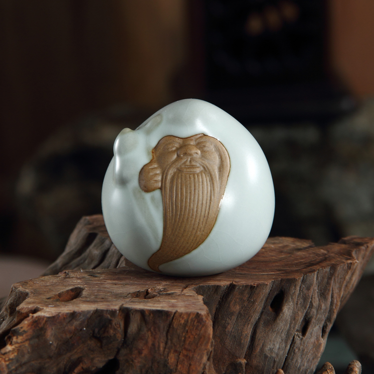 The pet boutique furnishing articles home your up tea to keep tea tray play longevity ceramic purple sand tea set furnishing articles furnishing articles of tea