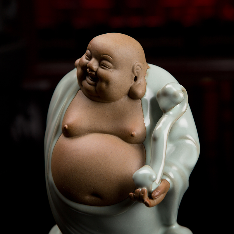 Beautiful home furnishing articles your up household TV ark technology creative ceramic furnishing articles furnishing articles ruyi Buddha sitting room tea table