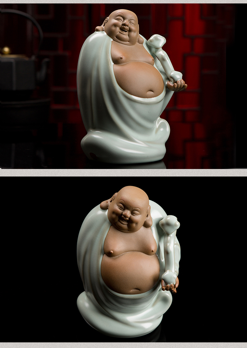 Beautiful home furnishing articles your up household TV ark technology creative ceramic furnishing articles furnishing articles ruyi Buddha sitting room tea table