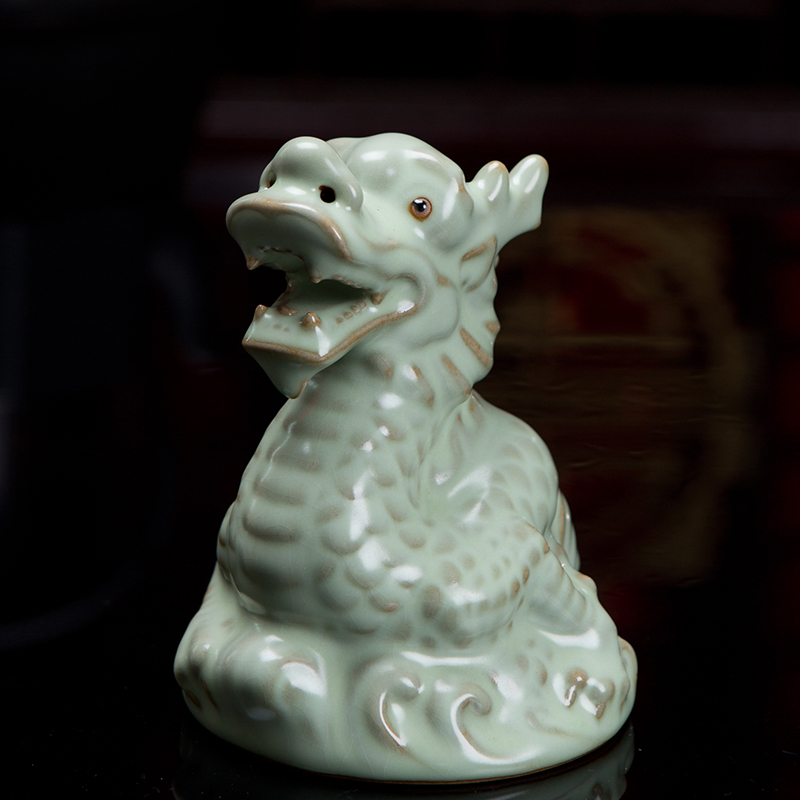 Beautiful home spoil your up tea wishful fine ceramic pottery purple dragon furnishing articles kung fu tea accessories