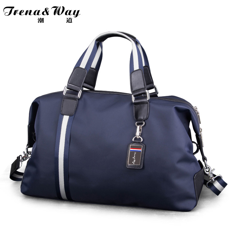 Tidal Road handbag travel bag men and women single shoulder inclined satchel large capacity luggage bag short trip travel bag fitness bag