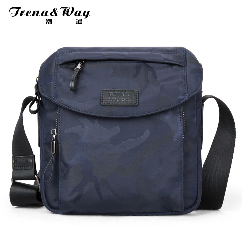 Summer men's bag Single shoulder bag Sport Leisure small Shoulder Bag Waterproof Oxford Cloth Slanted Satchel Canvas Damp bag