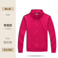 ZC-208 тонкий свитер Rose Red