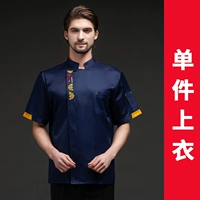 Синяя футболка, короткий рукав