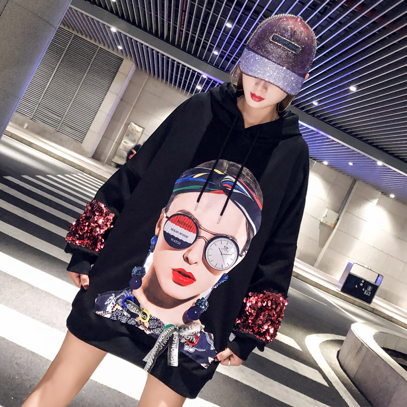 Sweatshirt femme      en Coton - Ref 3217383 Image 1