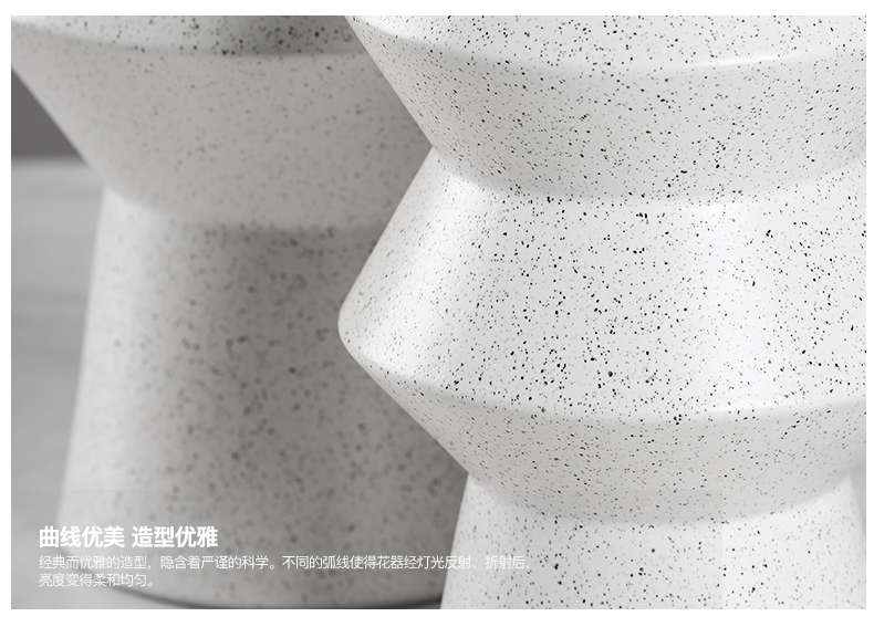 BEST WEST creative ceramic vase furnishing articles of I and contracted sitting room wine dry flower vases, soft adornment