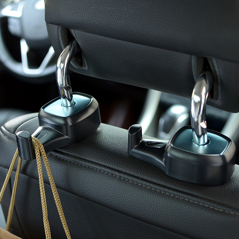 Car hidden chair back hook car with creative car built-in hook car load multi-purpose car headpillow hook
