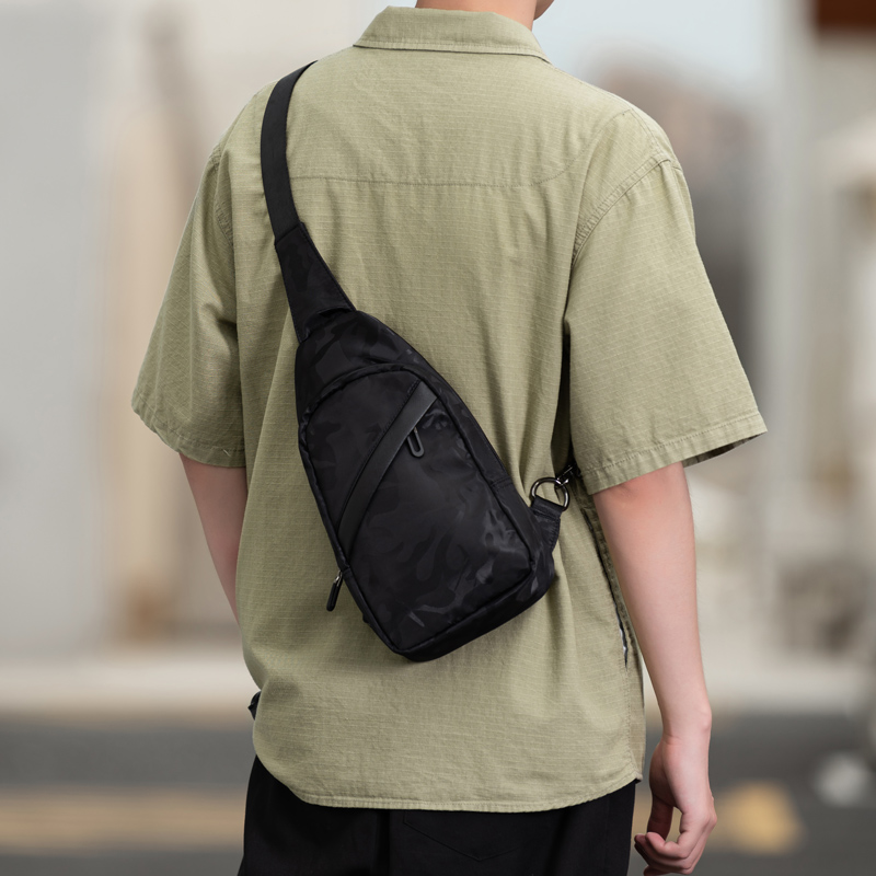 Chest bag men's single shoulder inclined satchel bag Canvas Boomer 2022 new purse OXFORD CLOTH BAG BUSINESS MEN'S BAG