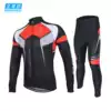 Booking riding suit suit spring and autumn men's summer long-sleeved mountain bike top bicycle riding pants equipment