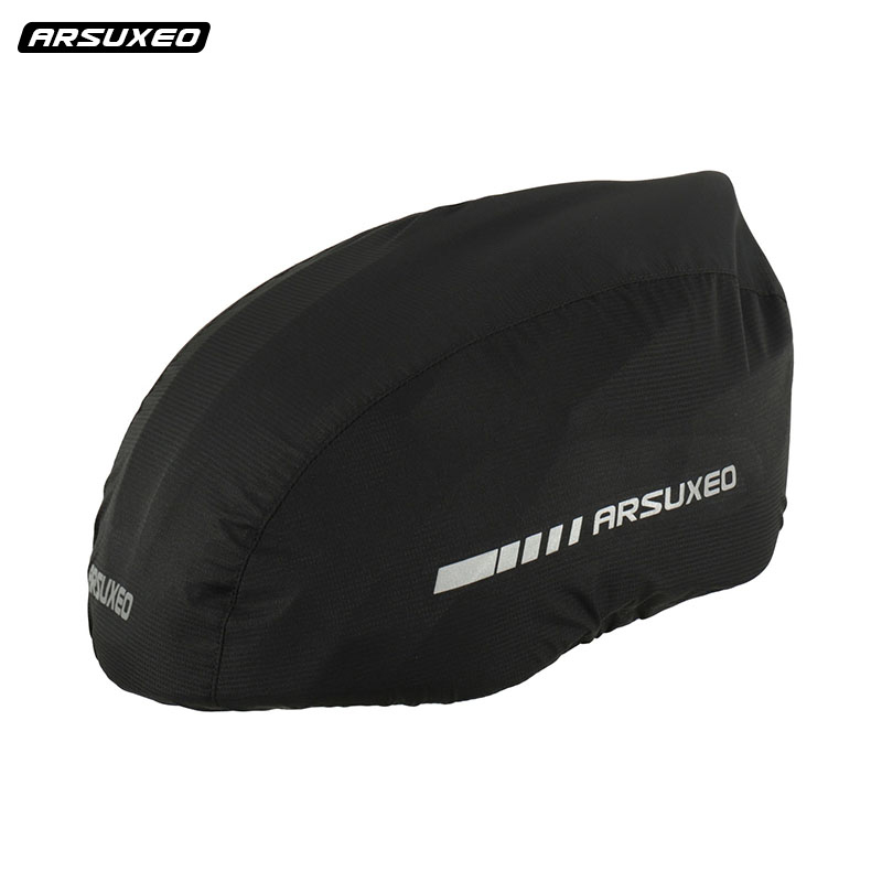 Riding Helmet Anti-Rain Hood Bike Helmet Waterproof Hood Windproof Mountaineering Car Equipped Road Car Reflective Helmet Hood