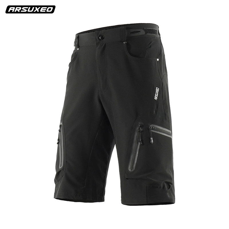 Esseo cycling pants men summer mountain bike bike shorts loose casual outdoor quick-drying sports hiking pants