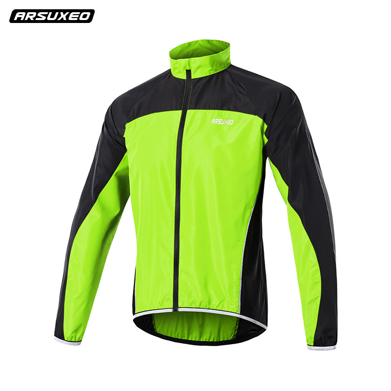 Cycling trench coat men outdoor sports windproof long sleeves sunscreen waterproof water repellent bicycle windshield book model lightweight