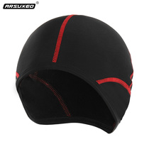 Autumn and winter fleece helmet lining cap windproof and warm outdoor sports Hood Riding equipment motorcycle head cover