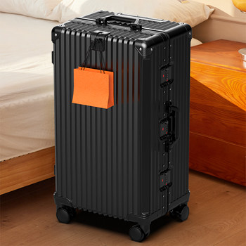 Multifunctional Suitcase for Women 2024 New Model Large Capacity Travel Suitcase Trolley Case Sturdy and Durable Thickened Password Lock Suitcase for Men