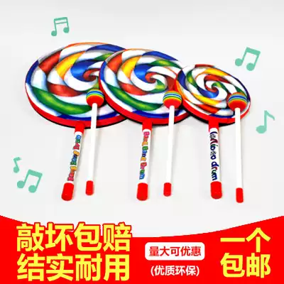 Direct selling Orff percussion instrument 6 inch 8 inch lollipop tambourine tambourine drums music teaching aids