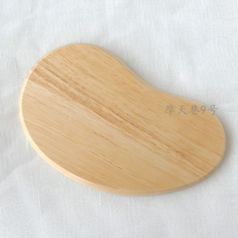 Ferris Lane Nhật Bản Handmade Nhật ký Tấm Cao su Sáng tạo Gỗ Món tráng miệng Trái cây sấy khô Chiều trà Khay nĩa gỗ