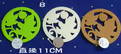Original single sample 5 color size two exquisite hollow flower non-woven Coaster Coaster Set-04