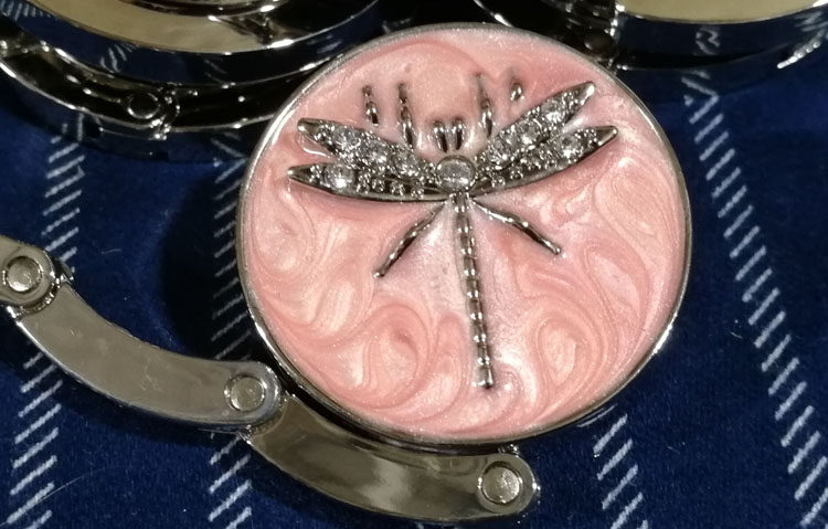 Foldable Handbag Hook multicolored shapes are different to the hook C with less drill-free package