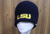 Single-top Louisiana State University black embroidered hair cap warm knitting cold cap 15-5-2