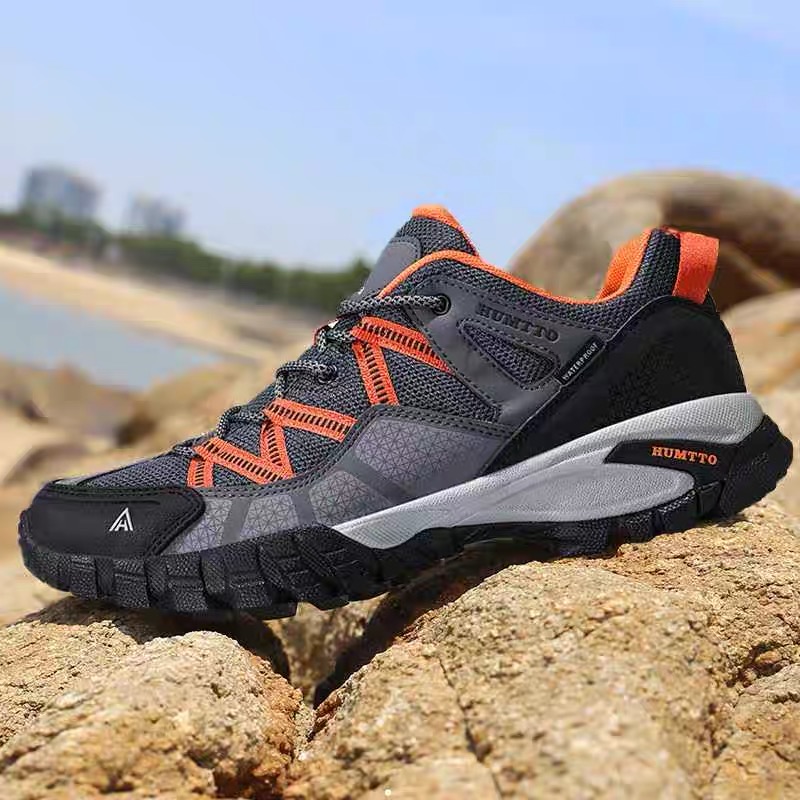 Outdoor hiking shoes men's spring and autumn lightweight casual waterproof non-slip women's summer sports climbing men's shoes wear-resistant hiking shoes