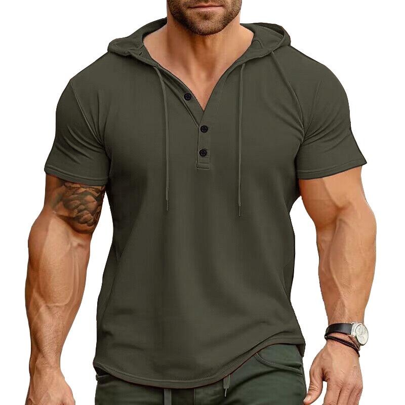 Gym Short Sleeve T-Shirt Hoodie American Style Youth Sports Fitness Short Sleeve T-Shirt Hoodie Gym Short Sleeve T-Shirt Hoodie American Style Youth Sports Fitness Short Sleeve T-Shirt Hoodie