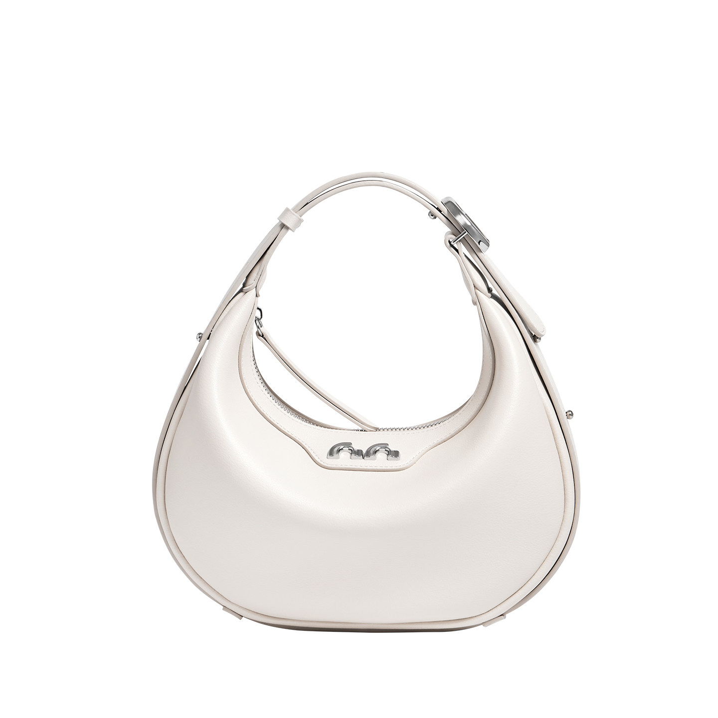 Genuine Leather Crescent Bag for Daily Use - Thumbnail 5