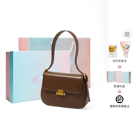 Каштановый кофе [романтическая подарочная коробка + подарочная сумка + романтический букет + Rafia + Письменная открытка]