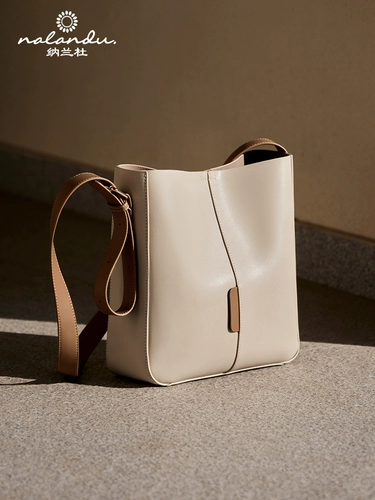 纳兰杜 Сумка через плечо, вместительная и большая сумка для телефона, изысканный стиль, 2023, из натуральной кожи