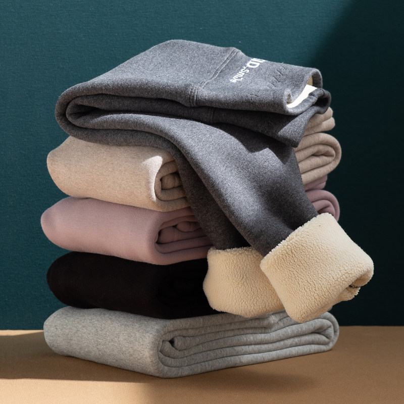Girl Beats Bottom Pants Plus Suede Thickened Autumn/Winter Outwear Foreign Air Children Pure Cotton Pants Female Baby With Warm Cotton Pants-Taobao