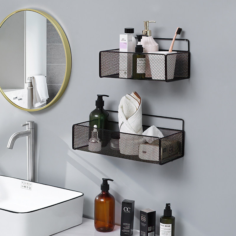Makeup Room Shelve Free Bathroom Hung Bathroom Hung Wall Bathroom Wall-mounted Bath Wash and Toilet Wall Wall wall