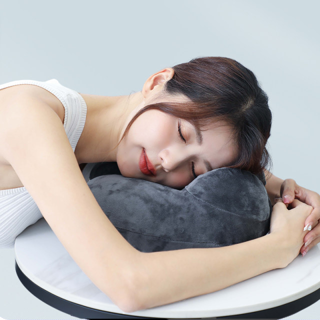 ໝອນອັດຕາເງິນເຟີ້ U-shaped pillow press travel portable long-term flight car flight neck pillow ຄວາມໄວສູງລົດໄຟລົດໄຟນອນ artifact