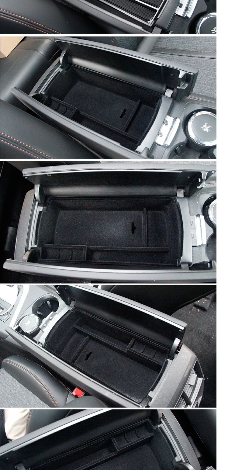 Dongfeng Peugeot 4008 hộp tay vịn hộp lưu trữ đồ lặt vặt logo đặc biệt 5008 trang trí nội thất trang trí xe cung cấp - Ô tô nội thất Accesseries đệm lưng ghế xe ô tô
