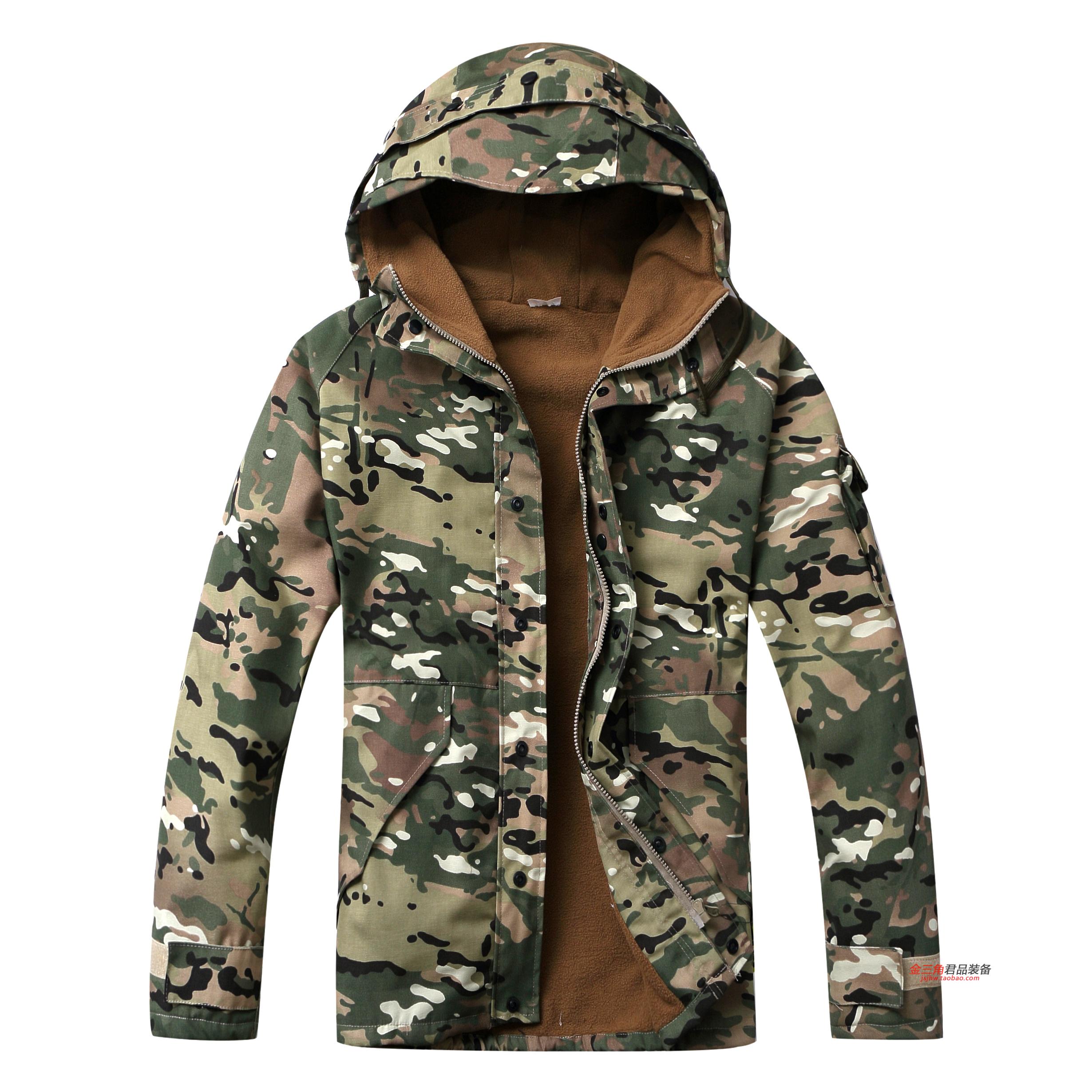 G8 Windbreaker ACU Camouflage CP Fleece ECWCS Outdoor Military Camouflage Tactical Trench Coat Top