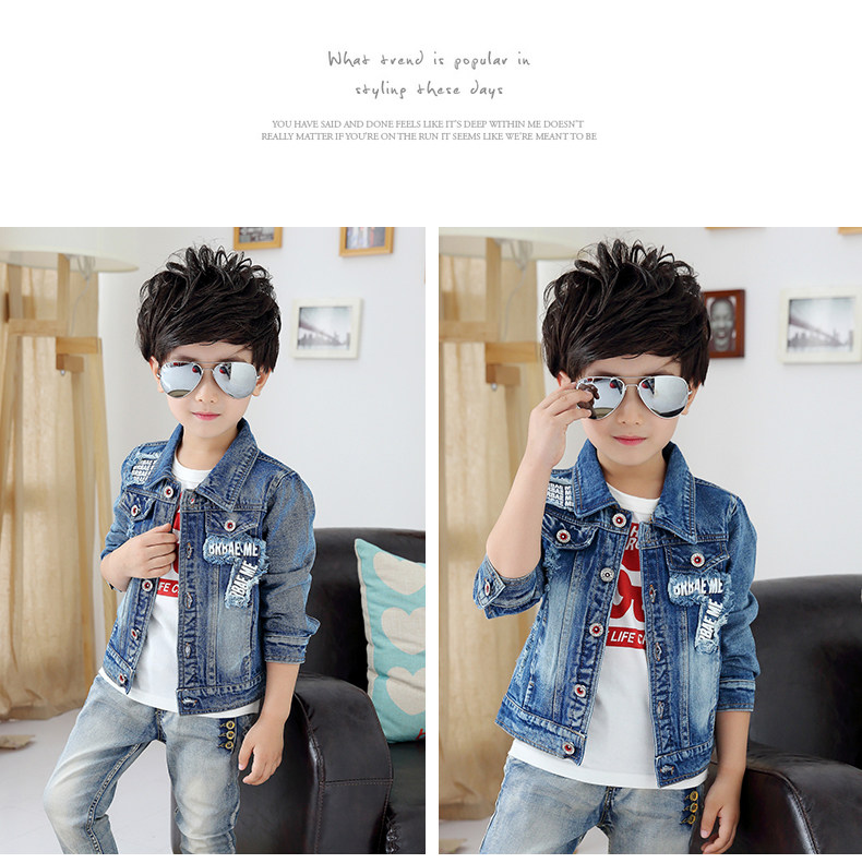 Blouson pour garcon en toile - Ref 2156929 Image 23