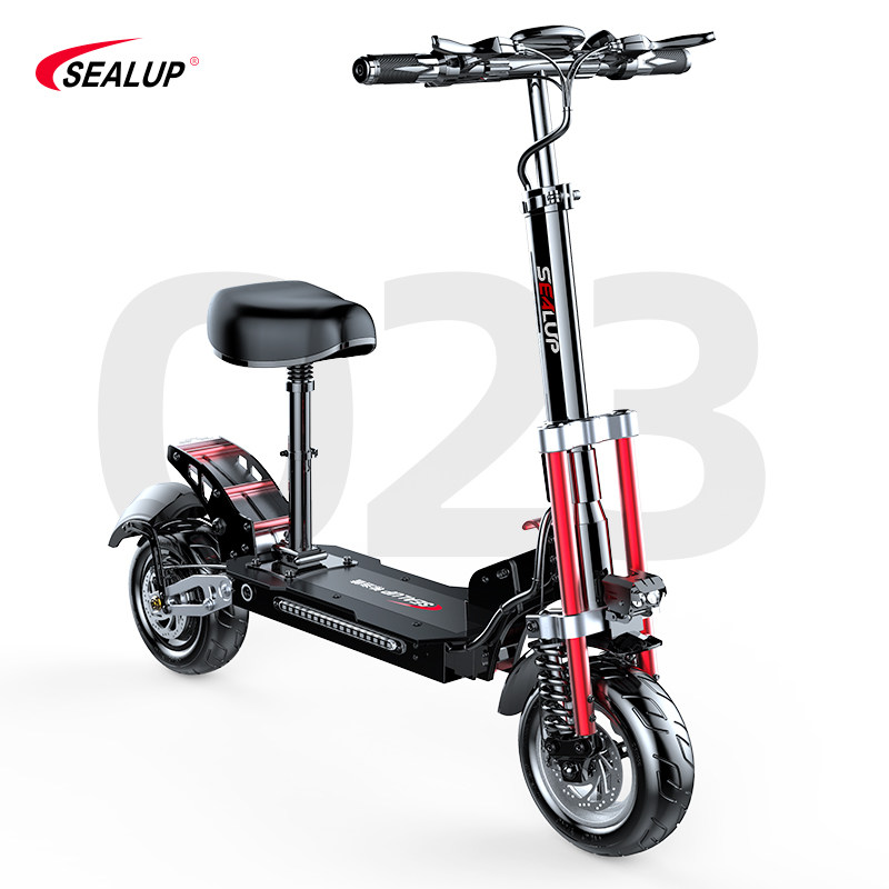 Hilop Mobility Scooter Electric Scooter Mini Electric Scooter 12inch High-Speed Off-Road Folding Small Vehicle