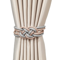 Curtain Strap Light Lavish Simplicity Approachate Modern Curtain Buckle Upscale Magnet Zelstrap Creative China Knot Rope Decoration