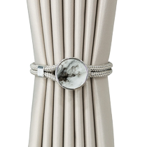 A pair of new curtain straps light luxury high-end straps nail-free buckles simple straps lace accessories decoration