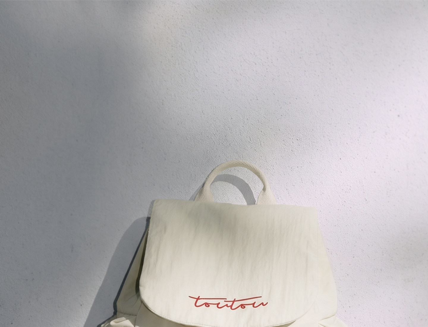 TOUTOU Drawstring Nylon Backpack