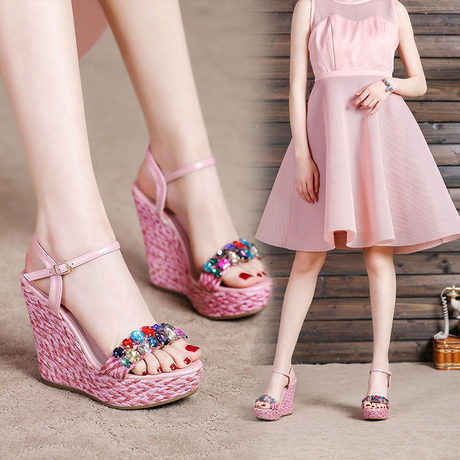 small platform sandals