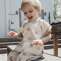 Легкий и тонкий мягкий дизайнерский пончик, короткий рукав