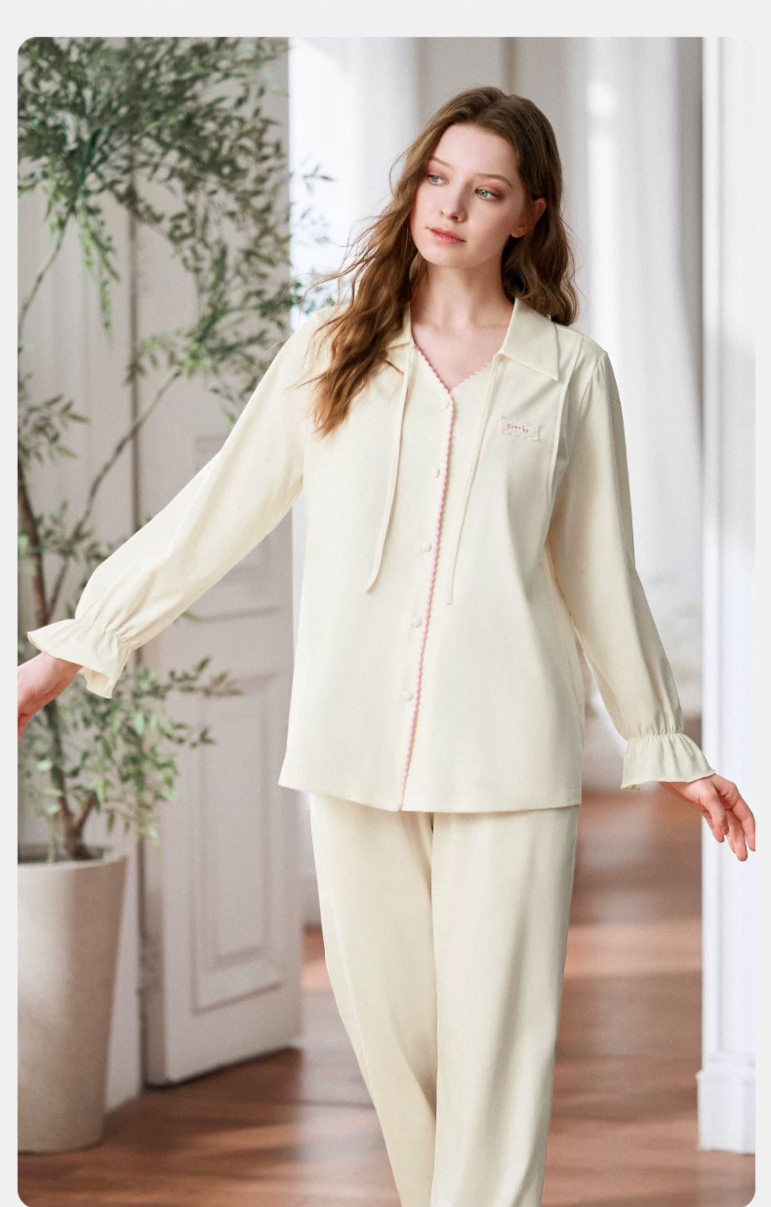 Yunxi Fall and Winter Pure Cotton Maternity Nursing Baby Clothing — 44