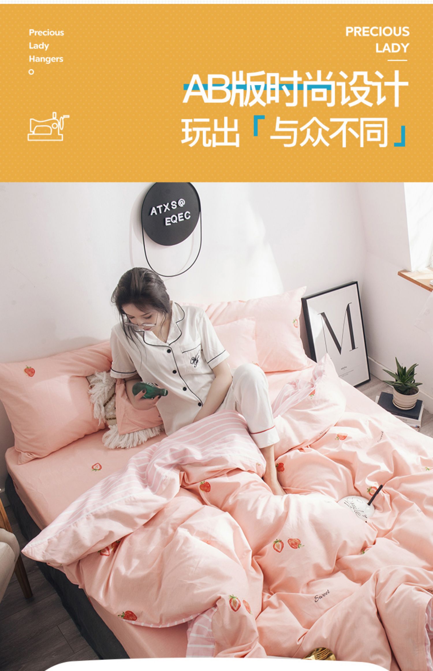 Ins cotton phong cách Bắc Âu bốn mảnh cotton lưới màu đỏ ga trải giường quilt chăn ba mảnh giường 4 mùa hè - Bộ đồ giường bốn mảnh chăn ra gối nệm cao cấp