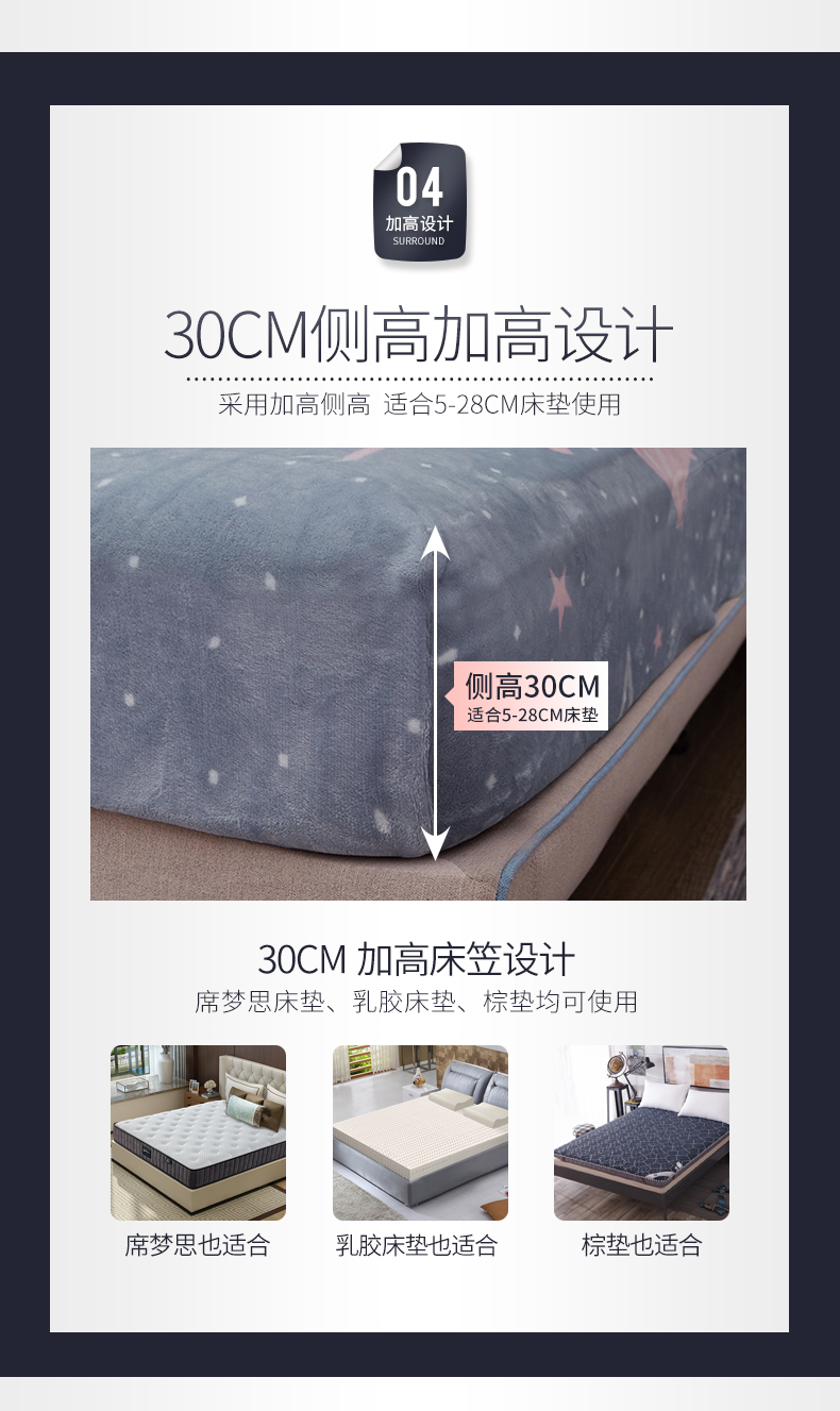 doanh nghiệp giường nhung san hô bedspread mảnh duy nhất của pháp luật flannel dày Levin nhung nệm bìa 1.8m ấm mùa đông cộng với nhung giường bìa - Trang bị Covers ga giường chun