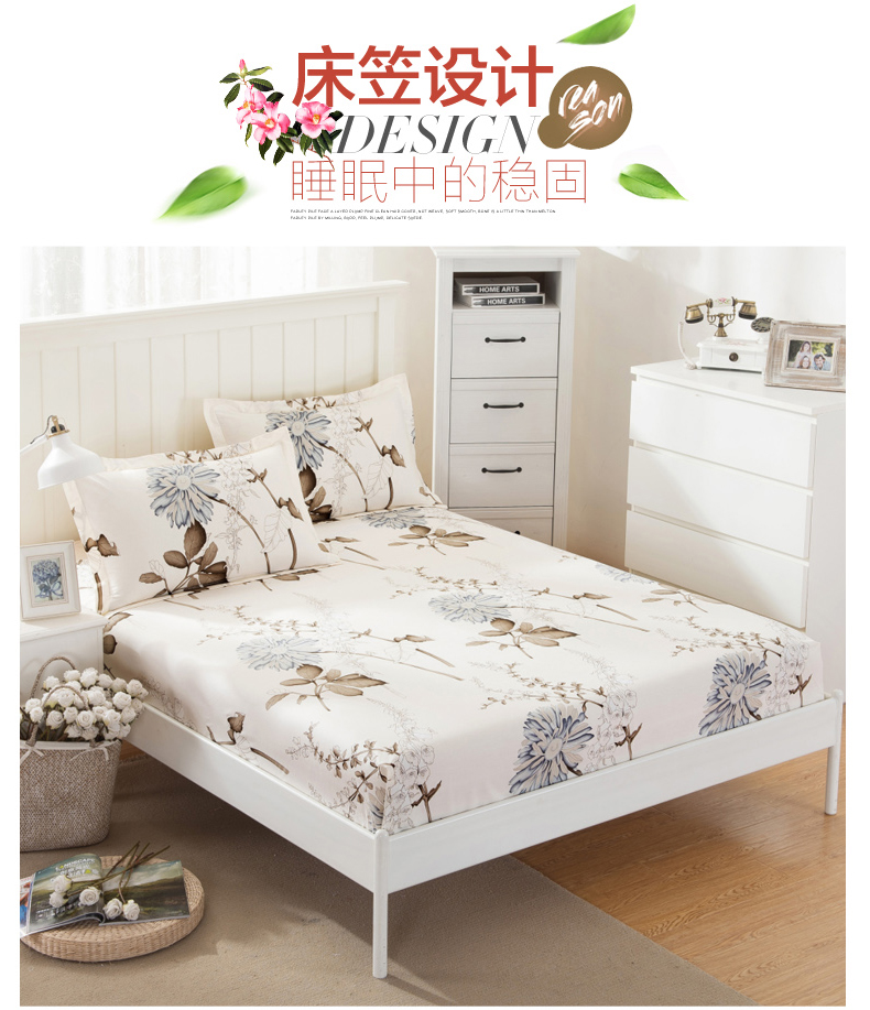 Chelsea Didier Li gia đình bốn all-bông trải giường khăn trải giường chăn 1.8m 1.5m đúp Summer Bộ đồ giường - Bộ đồ giường bốn mảnh bộ chăn ga gối lụa satin