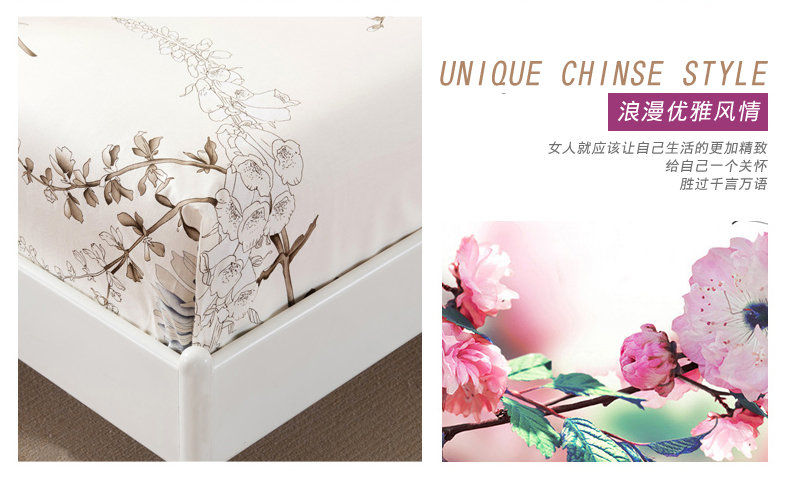 Chelsea Didier Li gia đình bốn all-bông trải giường khăn trải giường chăn 1.8m 1.5m đúp Summer Bộ đồ giường - Bộ đồ giường bốn mảnh bộ chăn ga gối lụa satin